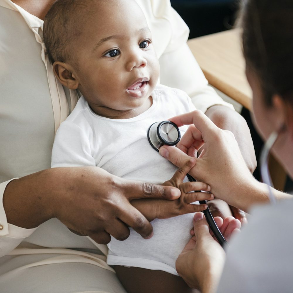 Baby visit to the doctor